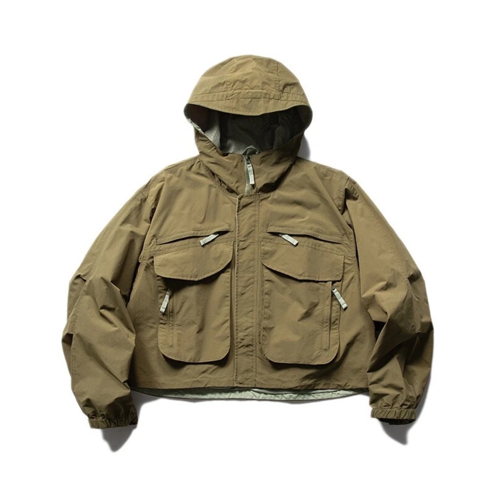 Women's Green Hooded Jacket